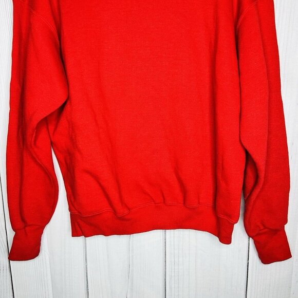 Healthknit 1996 Atlanta Olympics Printed Sweatshirt Made in USA Red Sz M (38-40) - Picture 7 of 7